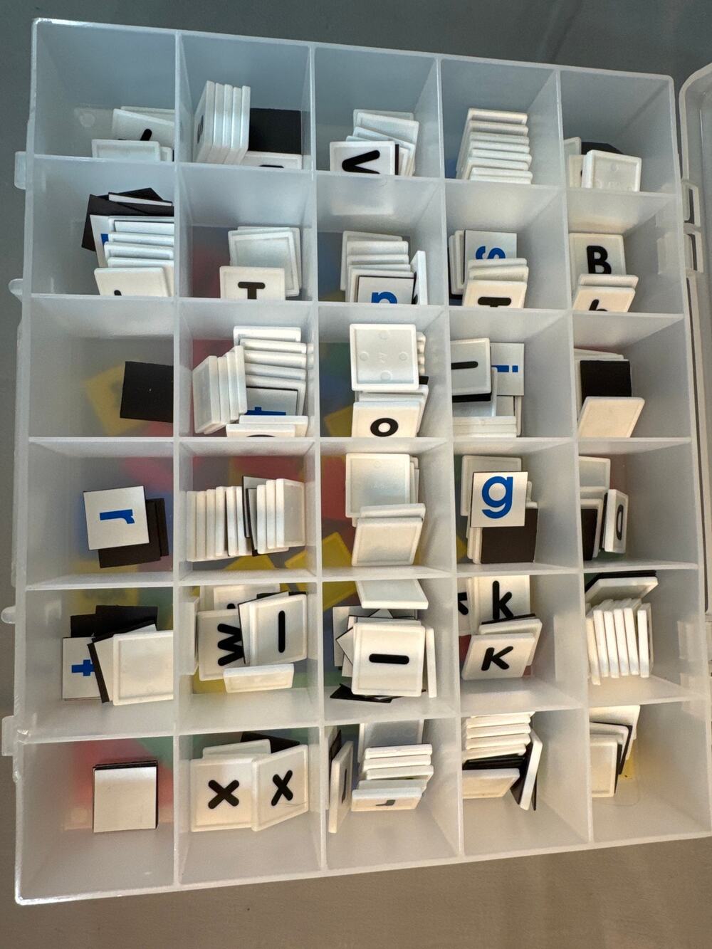 Single Letter Tiles and Word tiles